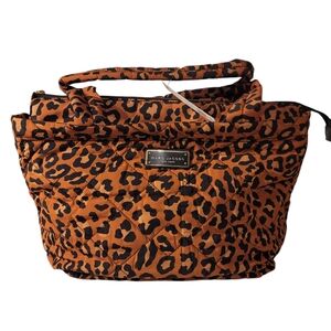 Marc Jacobs Leopard Print Quilted Medium Tote Bag
